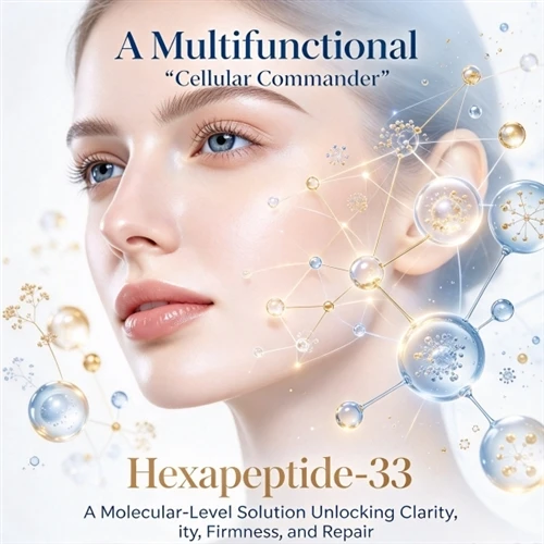 A Multifunctional Cellular Commander: Hexapeptide-33—A Molecular-Level Soluti...